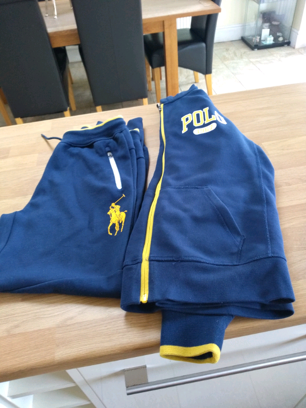 polo matching sweat suit